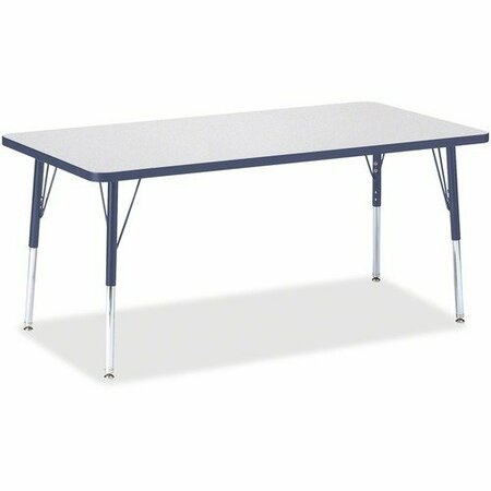 JONTI-CRAFT TABLE, RECTANGLE, 30X60, GY/NY JNT6408JCA112